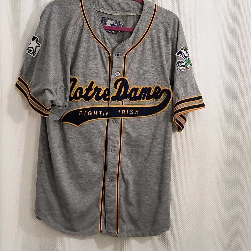 Notre Dame Vintage 90's Starter Jersey Men's